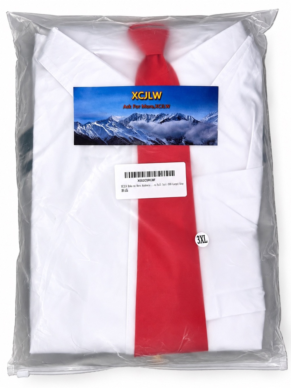 My Hero Academia Boku No Hero Academia School Uniform Shirt Tie 3XL